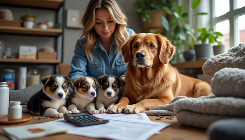 découvrez le coût réel d’une portée pour un éleveur et les frais qui expliquent le prix d’un chiot : soins, alimentation, suivi vétérinaire et imprévus.